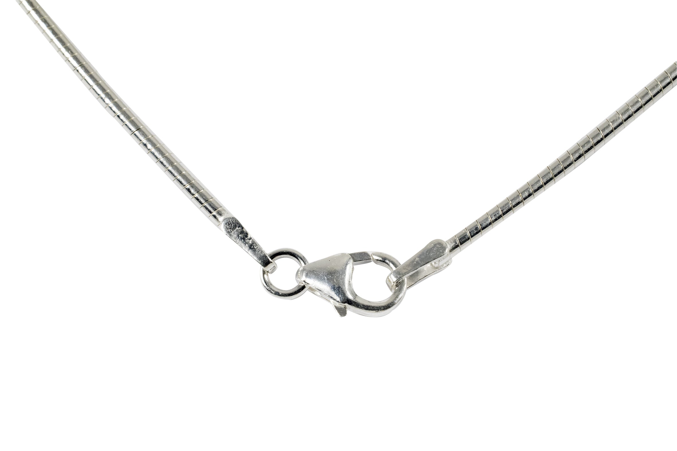 Omegareifen Ø 1,5 mm aus 925/Silber oder Vergoldet in 40/42/45/50 cm